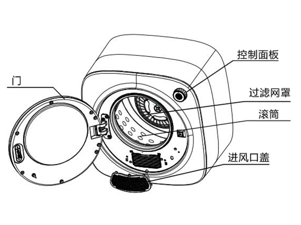 小型家用衣服烘干機(jī)